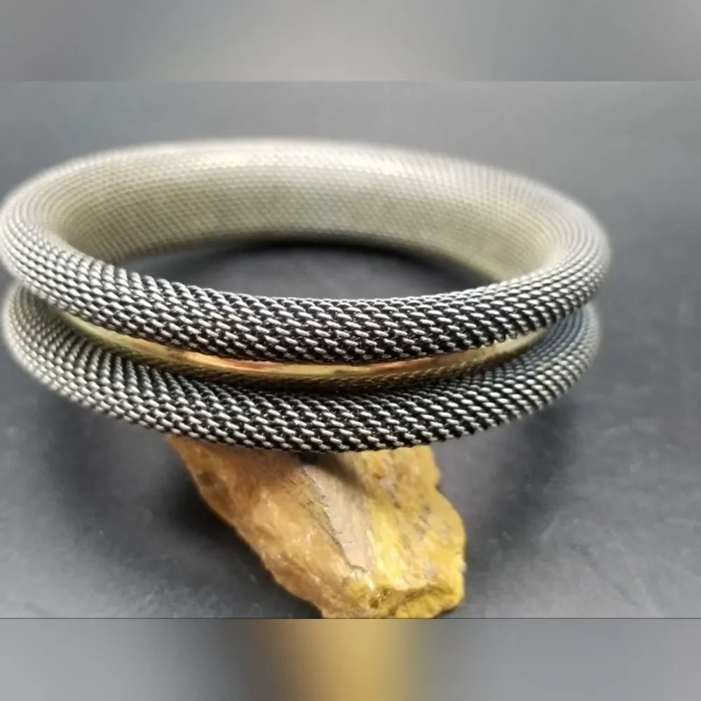 High class mesh estate bracelet B717